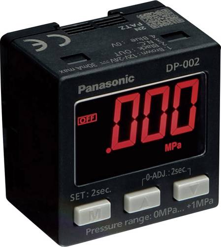 Panasonic Drucksensor 1 St. DP-001-P -1 bar bis 1 bar (L x B x H) 25 x 30 x 30mm von Panasonic