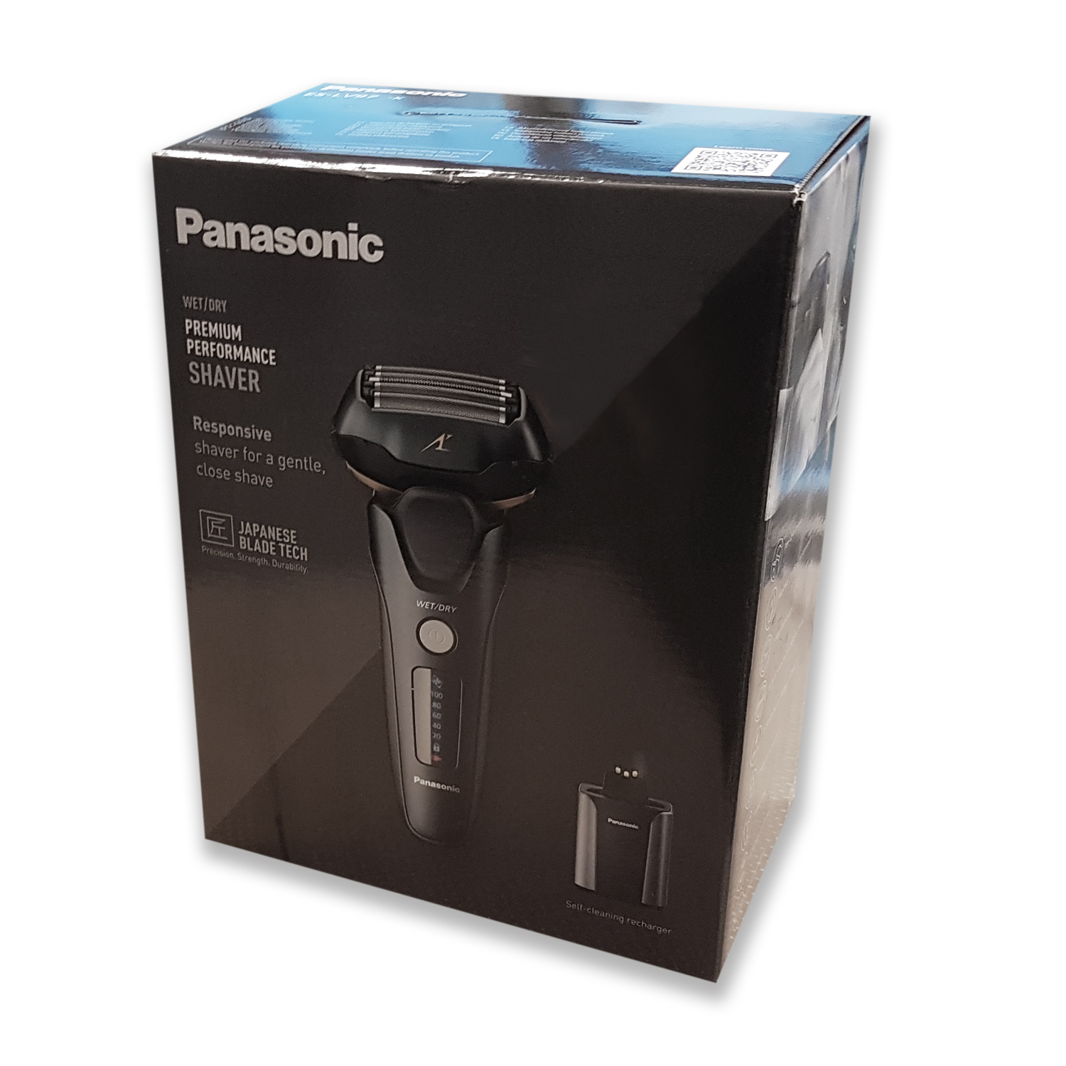 Panasonic ES-LV97-K803 Nass/Trocken-Rasierer mit Reinigungs- und Ladestation, schwarz von Panasonic