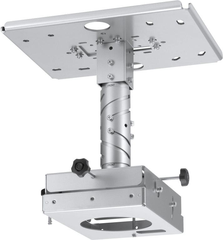 Panasonic ET-PKD130H - Befestigungskit (Erweiterungsstange, Knopf, Befestigungsplatte, Winkeleinsteller, 2-polige Halteklammern) für Projektor - Deckenmontage möglich (ET-PKD130H) von Panasonic