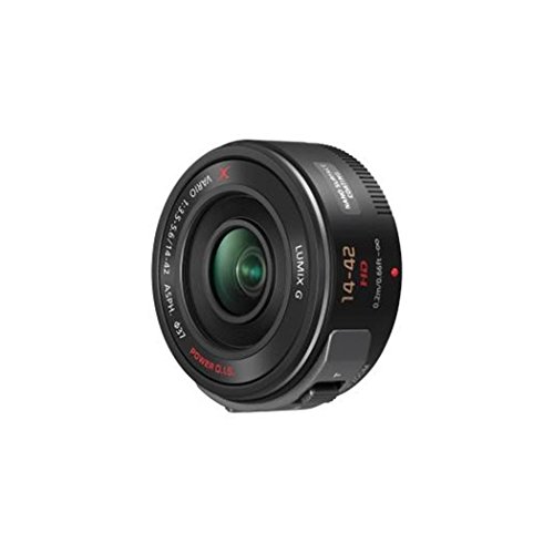 Panasonic H-PS14042E LUMIX G X Vario Powerzoom 14-42 mm F3.5-5.6 ASPH. Objektiv (28-44 mm KB, Power O.I.S. Bildstabilisator, Motorzoom) schwarz von Panasonic