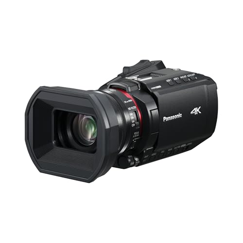 Panasonic HC-X1200E 4K 60p Palm-Style Camcorder with 25mm Wide-Angle Lens, 24x Optical Zoom, 5-Axis Hybrid OIS, USB PD, Black Panasonic HC-X1200E 4K 60p Palm-Style Camcorder with 25mm Wide-Angle Lens, 24x Optical Zoom, 5-Axis Hybrid OIS, USB PD, Black von Panasonic