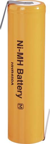 Panasonic HHR450A-LF Spezial-Akku 4/3 FA Z-Lötfahne NiMH 1.2V 4500 mAh von Panasonic