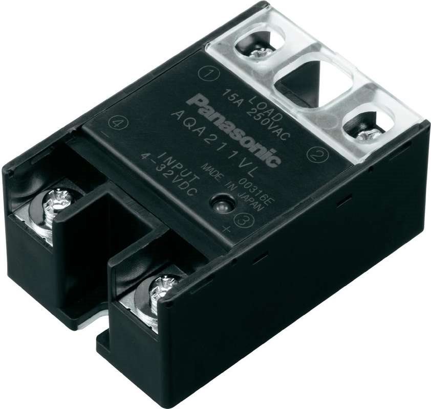 Panasonic Halbleiter-Relais AQA-Serie AQA611VL Last-Strom 40 A Schaltspannung 250 V/AC (AQA611VL) von Panasonic