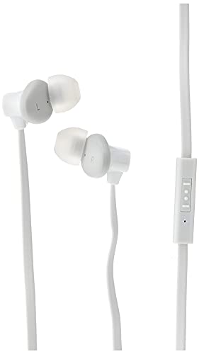 Panasonic In-Ear Kopfhörer RP-TCM130E-W in weiß (Headset, Mobiltelefonie, wechselbare Pass-Stücke (S/M/L)) von Panasonic