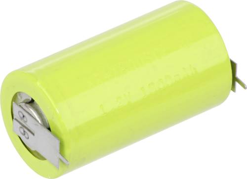 Panasonic KR1800SCE PRINT 1/1 Spezial-Akku Sub-C U-Lötpins NiCd 1.2V 1800 mAh von Panasonic