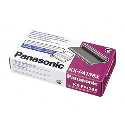 Panasonic KX-FA136X Thermotransferrolle für Fax 2 Stück von Panasonic