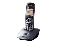 Panasonic KX-TG2511, DECT-Telefon, Kabelloses Mobilteil, Freisprecheinrichtung, 50 Eintragungen, Anrufer-Identifikation, Grau von Panasonic