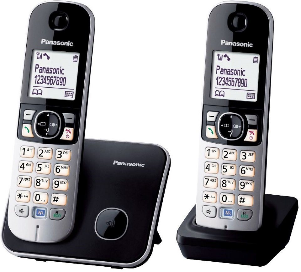 Panasonic KX-TG6812GB Ohne AB Schnurloses DECT-Telefon Panasonic KX-TG6812GB Ohne AB Schnurloses DECT-Telefon von Panasonic