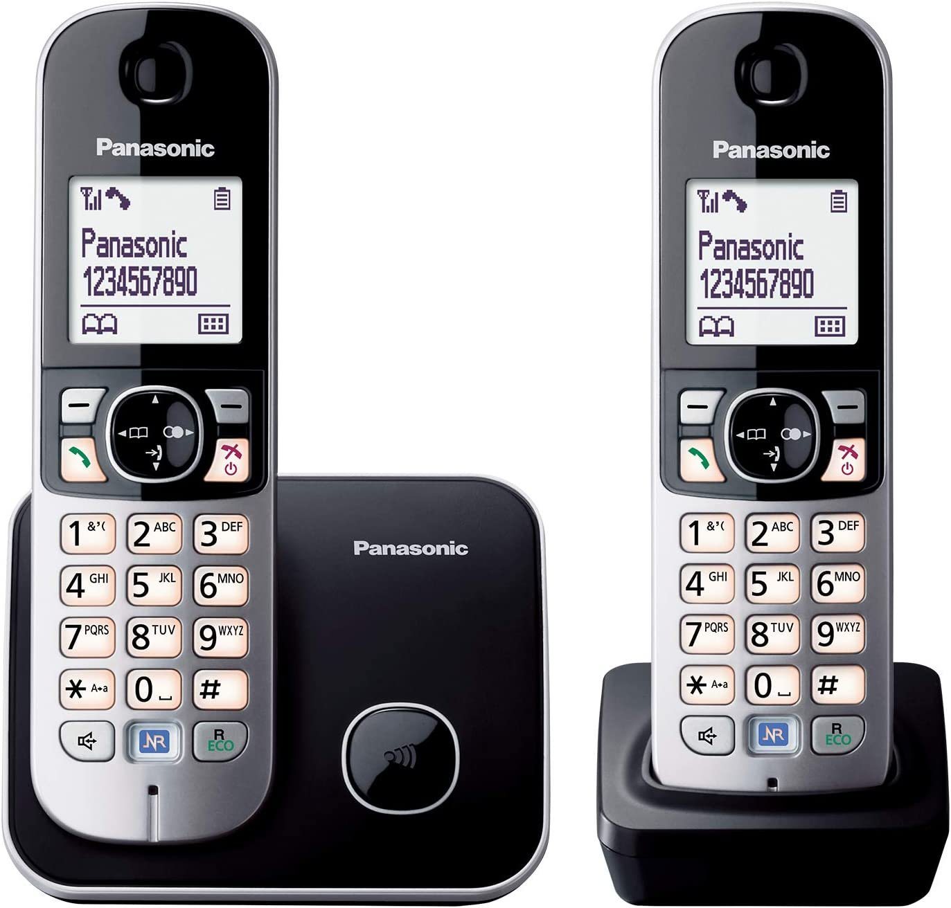 Panasonic KX-TG6812GB Schnurloses DECT-Telefon Panasonic KX-TG6812GB Schnurloses DECT-Telefon von Panasonic