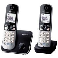 Panasonic KX-TG6812GB schwarz Duo (KX-TG6812GB) von Panasonic
