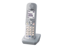 Panasonic KX-TGA681, Silber, 4,57 cm (1.8 Zoll), 103 x 65 Pixel, Monochrom, Weiß, Nickel-Metallhydrid (NiMH) von Panasonic