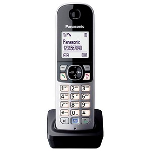 Panasonic KX-TGA681EXB Zusatz-Mobilteil schwarz-silber Panasonic KX-TGA681EXB Zusatz-Mobilteil schwarz-silber von Panasonic