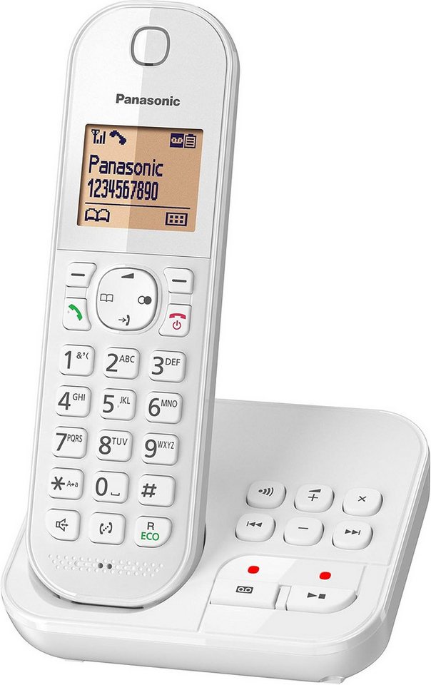 Panasonic KX-TGC 420GW Schnurloses DECT-Telefon (Mobilteile: 1) von Panasonic