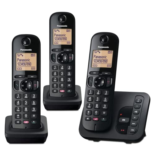 Panasonic KX-TGC263E Digital Cordless Phones: 18-min Antwortmaschine, dedizierter Anrufblock Button, an easy-to-read dot-matrix display and a hands-free speakerphone Panasonic KX-TGC263E Digital Cordless Phones: 18-min Antwortmaschine, dedizierter Anrufblock Button, an easy-to-read dot-matrix display and a hands-free speakerphone von Panasonic