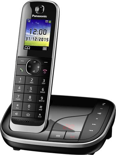 Panasonic KX-TGJ320GB Schnurloses Telefon analog Schwarz von Panasonic