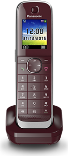 Panasonic KX-TGJA30EXR - Schnurloses Erweiterungshandgerät - Weinrot Panasonic KX-TGJA30EXR - Schnurloses Erweiterungshandgerät - Weinrot von Panasonic