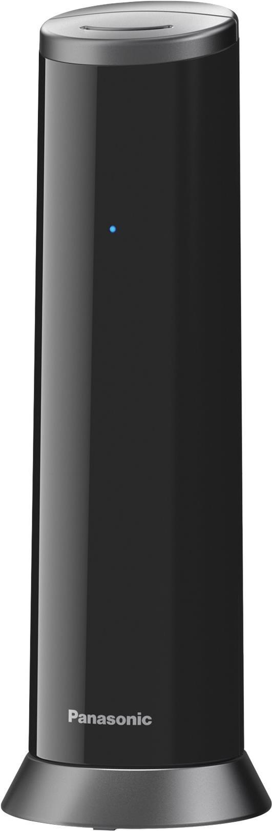 Panasonic KX-TGK220 - Schnurlostelefon - Anrufbeantworter mit Rufnummernanzeige - DECT\GAP - Schwarz von Panasonic