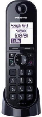 Panasonic KX-TGQ200 - Schnurloses Digitaltelefon - DECTGAP - Schwarz (KX-TGQ200GB) von Panasonic