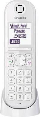 Panasonic KX-TGQ200 - Schnurloses Digitaltelefon - DECTGAP - weiß (KX-TGQ200GW) von Panasonic
