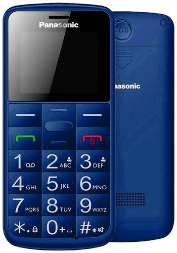Panasonic KX-TU110 Senioren-Handy SOS-Funktion Blau von Panasonic