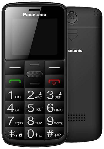 Panasonic KX-TU110 Senioren-Handy SOS-Funktion Schwarz von Panasonic