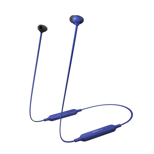 Panasonic Kopfhörer RZ-NJ320BE-A Bluetooth (In-Ear, Sprachsteuerung, bis 18 h Akkulaufzeit) blau von Panasonic