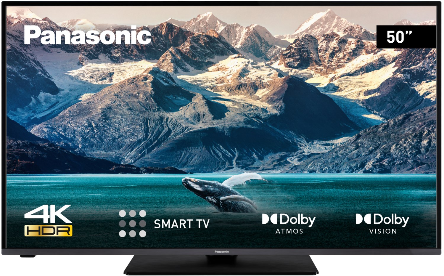 Panasonic LED-TV 50 Zoll (126 cm) 4K HDR, HD Triple Tuner, schwarz von Panasonic