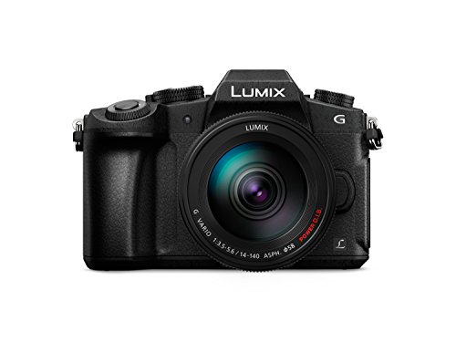 Panasonic LUMIX DMC-G81HAEGK Systemkamera 4K mit 14-140 mm MFT Objektiv, 16 MP, Dual I.S., Hybrid-Kontrast-AF, 4K Fotokamera, schwarz von Panasonic