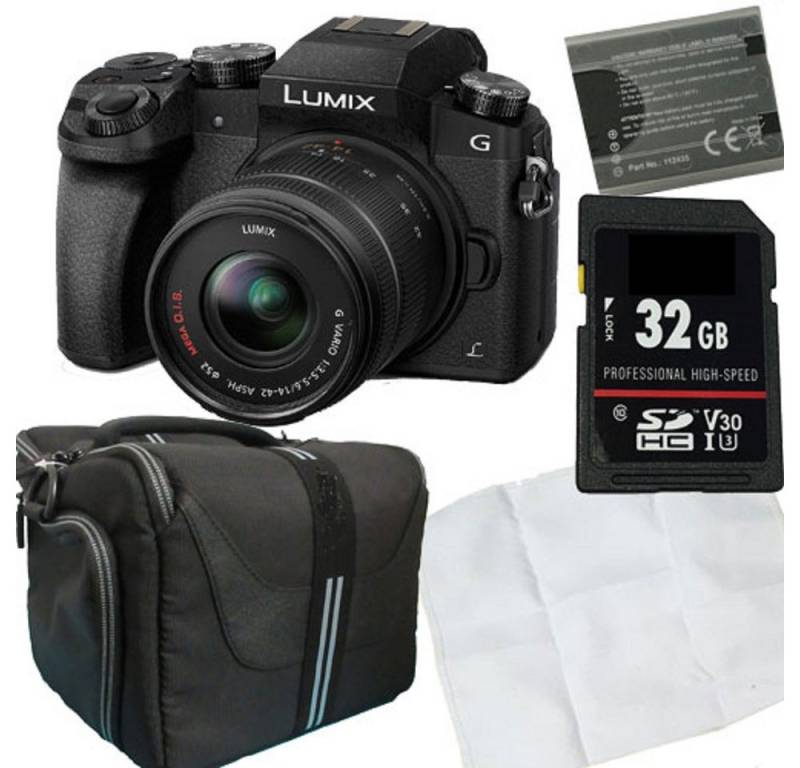 Panasonic LUMIX G DMC-G70KAEGK + 14-42 mm Set Angebot Systemkamera von Panasonic