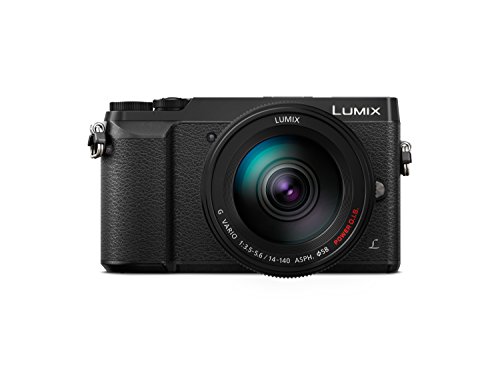 Panasonic LUMIX G DMC-GX80HEGK Systemkamera (16 Megapixel, Dual I.S. Bildstabilisator,Touchscreen, Sucher, 4K Foto und Video) mit Objektiv H-FS14140E schwarz von Panasonic