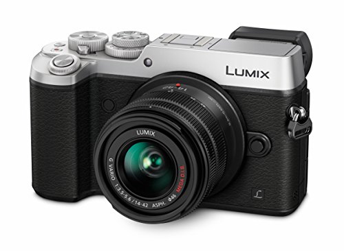 Panasonic LUMIX G DMC-GX8KEG-K Systemkamera (20 Megapixel, Dual I.S. Bildstabilisator, 4K, Staub- / Spritzwasserschutz) mit Objektiv H-FS1442AE schwarz / silber von Panasonic