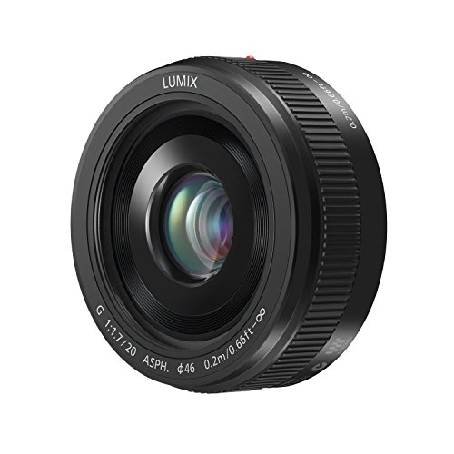 Panasonic LUMIX G II Objektiv, 20 mm, F1.7 ASPH, MIRRORLESS Micro Four Thirds, H-H020AK (USA Schwarz) von Panasonic