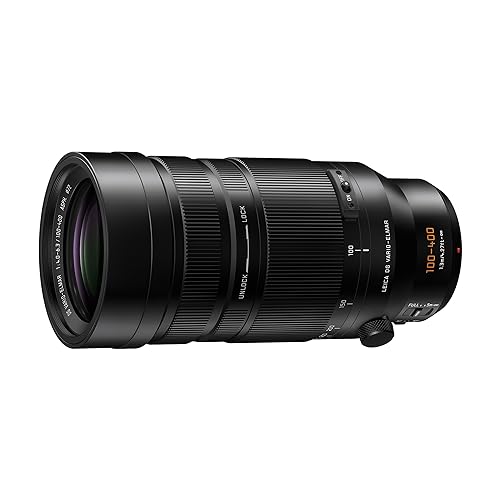 Panasonic LUMIX Micro Four Thirds Kameraobjektiv, Leica DG Vario-Elmar 100-400mm, F4.0-6.3 II ASPH., Power O.I.S. - H-RSA100400 von Panasonic