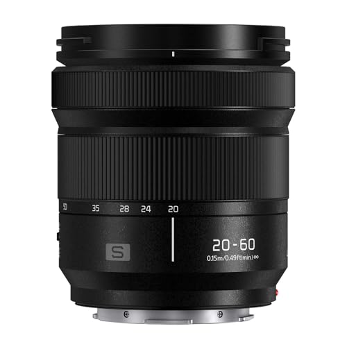 Panasonic LUMIX S 20-60mm F3.5-5.6L Mount Austauschbares Objektiv für LUMIX S Series spiegellose Full Frame Digitalkameras - S-R2060 (USA) von Panasonic