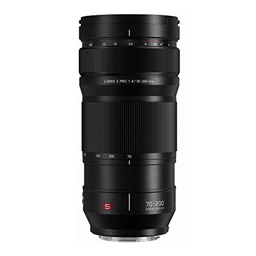 Panasonic LUMIX S PRO 70-200 mm F4 Teleobjektiv, Vollformat-L-Halterung (schwarz) von Panasonic