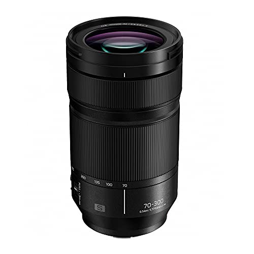 Panasonic LUMIX S Series Kameralinse, 70-300 mm F4.5-5.6 Makro O.I.S. L Mount Wechselobjektiv für spiegellose Vollbild-Digitalkameras Schwarz Panasonic LUMIX S Series Kameralinse, 70-300 mm F4.5-5.6 Makro O.I.S. L Mount Wechselobjektiv für spiegellose Vollbild-Digitalkameras Schwarz von Panasonic