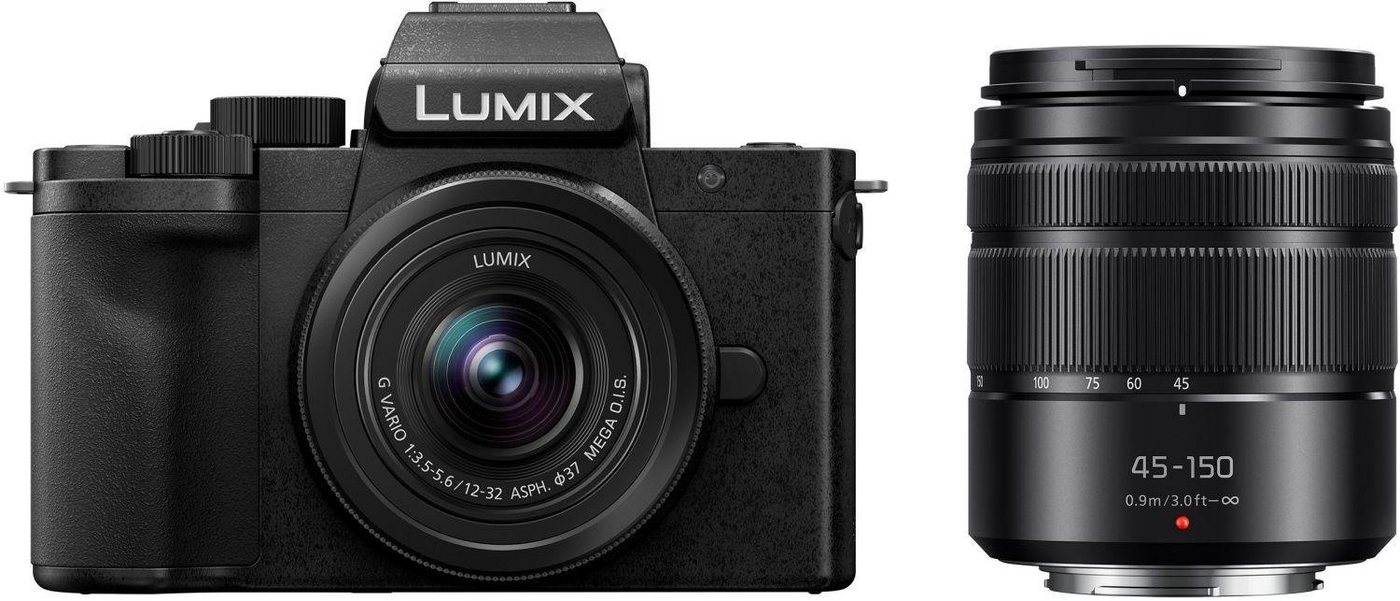 Panasonic Lumix DC-G100D + 12-32mm + 45-150mm Systemkamera Panasonic Lumix DC-G100D + 12-32mm + 45-150mm Systemkamera von Panasonic