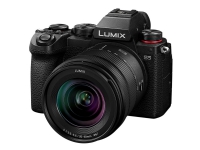 Panasonic Lumix DC-S5K - Digitalkamera - spiegellos - 24,2 MP - Vollbild - 4K / 60 fps - 3x optischer Zoom 20-60 mm F3.5-5.6 Objektiv - Wi-Fi, Bluetooth - schwarz von Panasonic