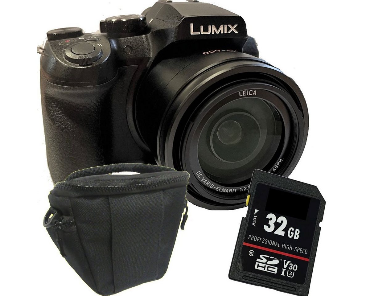 Panasonic Lumix DMC-FZ330+Tasche+32 GB Speicherkarte Kompaktkamera von Panasonic