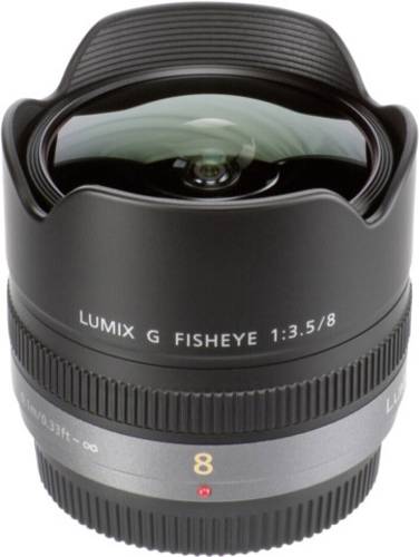 Panasonic Lumix G 3,5/8 Fisheye H-F008E Fish-Eye-Objektiv f/22 - 3.5 8mm von Panasonic