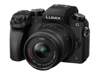 Panasonic Lumix G DMC-G70KA - Digitalkamera - spiegellos - 16,0 MP - Four Thirds - 4K / 25 fps - 3x optischer Zoom 14-42 mm Objektiv - Wi-Fi - schwarz von Panasonic