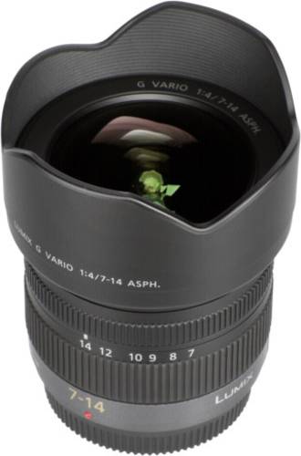 Panasonic Lumix G Vario H-F 4,0/7-14 H-F007014E Weitwinkel-Zoom-Objektiv f/22 - 4.0 7 - 14mm von Panasonic