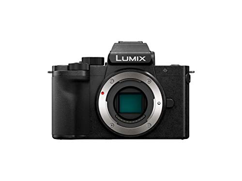 Panasonic Lumix G100 Kompaktkamera (4/3-Sensor, 20 MP, Orient Touchscreen, 3680 Kpts, Micro OZO Audio, 4 K Video, Vlog-L, WiFi) Schwarz – französische Version von Panasonic