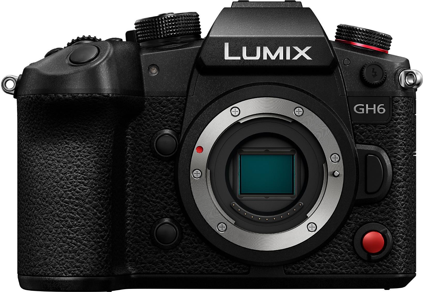 Panasonic Lumix GH6 MILC Body 25,21 MP Live MOS 11552 x 8672 Pixel Schwarz (DC-GH6E) von Panasonic