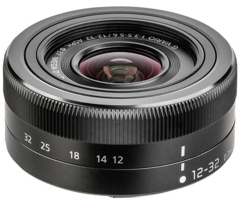 Panasonic Lumix Vario 12-32mm 1:3,5-5,6 ASPH. OIS schwarz Objektiv von Panasonic