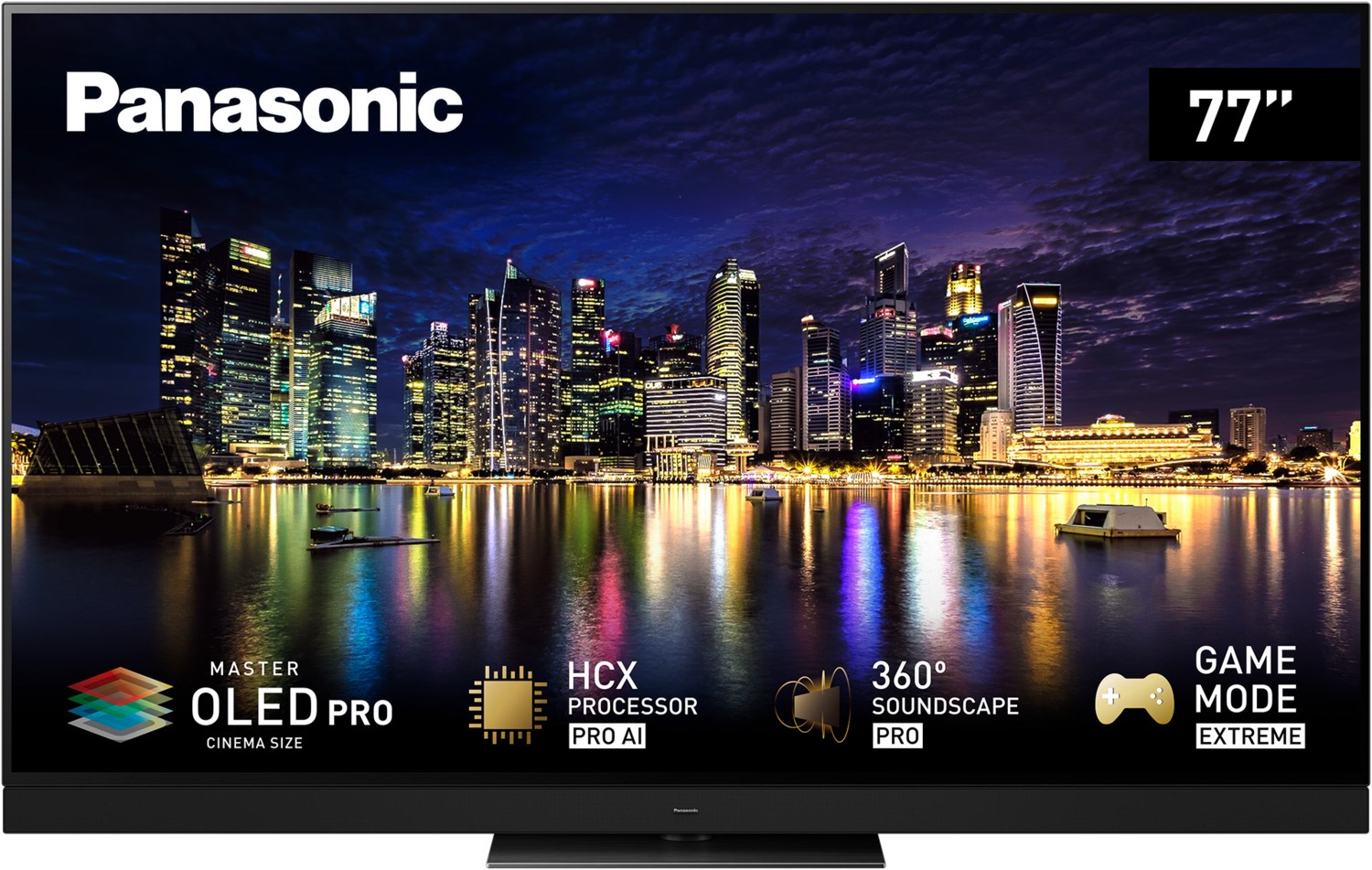 Panasonic Master OLED 77 Zoll (194 cm) UHD TV black metallic von Panasonic