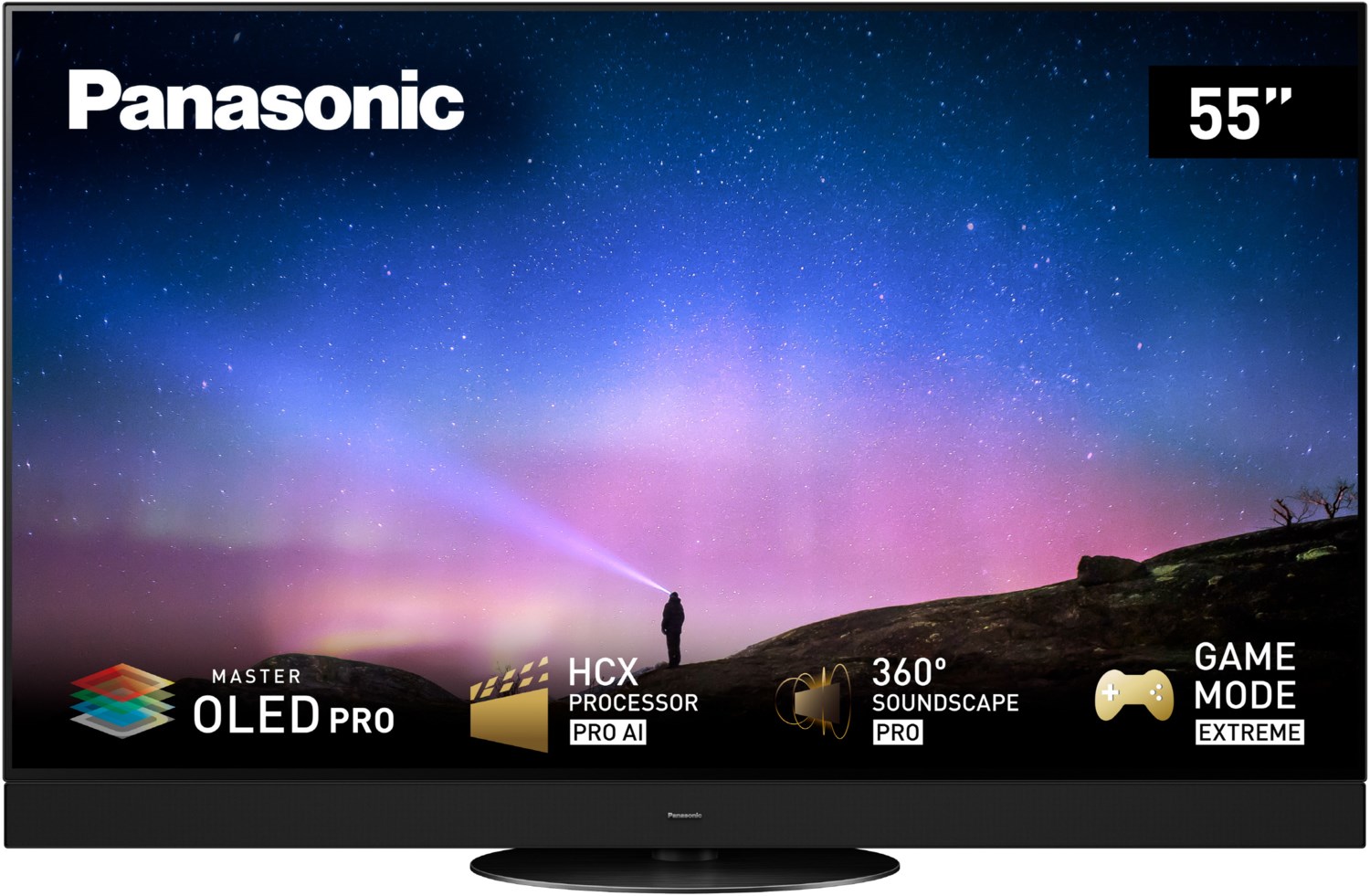 Panasonic Master OLED Pro 55 Zoll (139cm) UHD TV black metallic von Panasonic