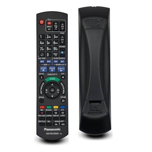 Panasonic N2QAYB000914 – Original-Fernbedienung für Panasonic Blu-ray Festplattenrekorder – Ersatzmodell, sofort einsatzbereit Panasonic N2QAYB000914 – Original-Fernbedienung für Panasonic Blu-ray Festplattenrekorder – Ersatzmodell, sofort einsatzbereit von Panasonic