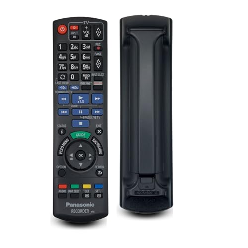 Panasonic N2QAYB001113 Fernbedienung für DMR-BCT76, DMR-BCT760, DMR-BCT765, DMR-BST760, DMR-BST765 Panasonic N2QAYB001113 Fernbedienung für DMR-BCT76, DMR-BCT760, DMR-BCT765, DMR-BST760, DMR-BST765 von Panasonic