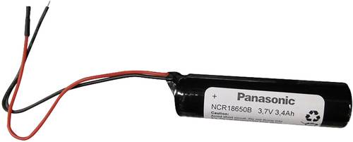 Panasonic NCR18650B Spezial-Akku 18650 Kabel Li-Ion 3.7V 3400 mAh von Panasonic